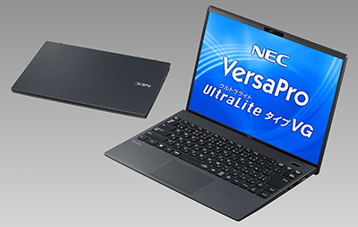 NEC、軽さ約822gの14型液晶搭載モバイルノートPCなど、ビジネス・教育