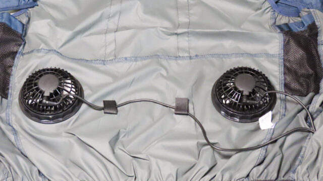 ジャパネットで買った空調服ベストの口コミ（ダンロップ ファン付き