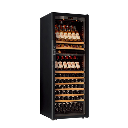 EuroCave（ユーロカーブ）ワインセラー Pureシリーズ 黒色 150本 フル