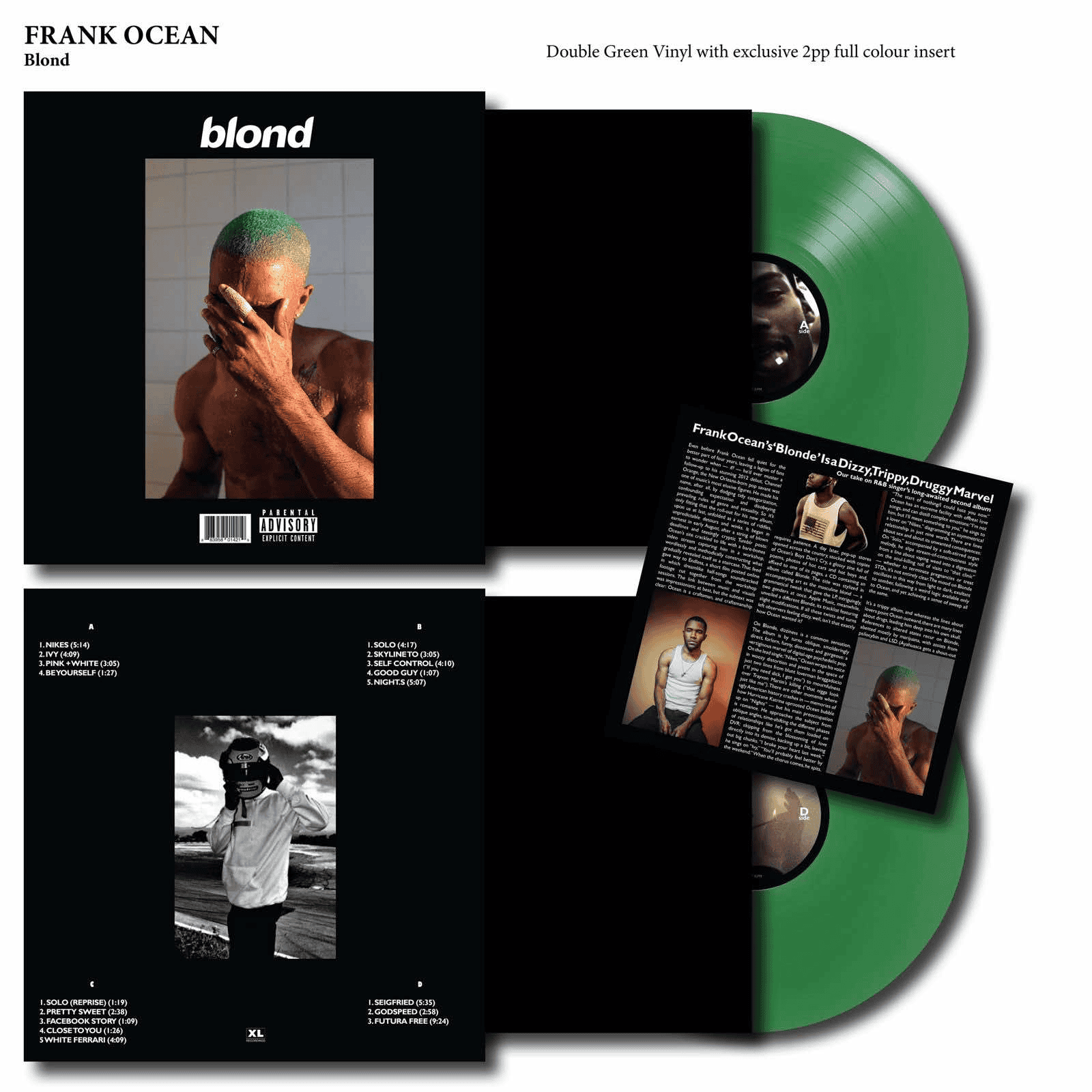FRANK OCEAN - Blond (Deluxe Edition) Vinyl – JWrayRecords