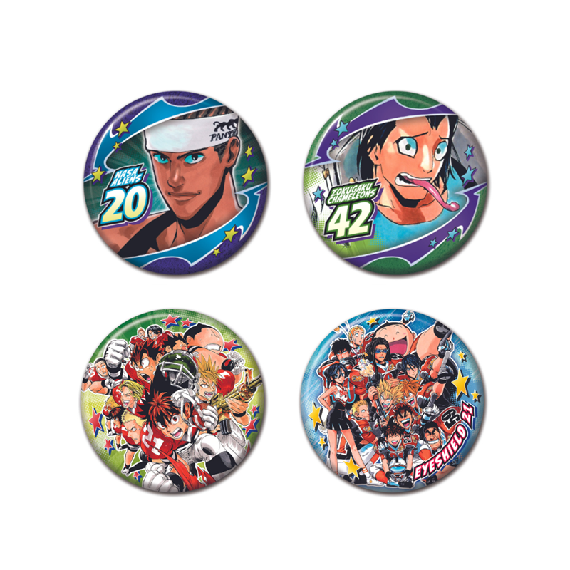 アイシールド21』コレクション缶バッジ （全20種／ランダム1種