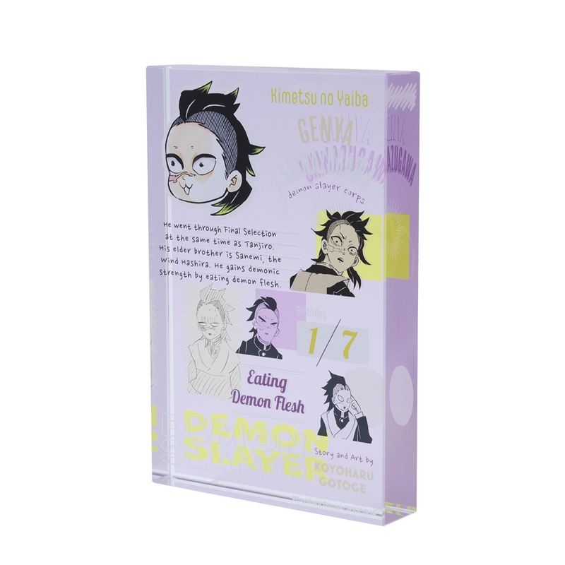 鬼滅の刃』アクリルブロック “HEROES” 不死川玄弥 BE1: 装飾