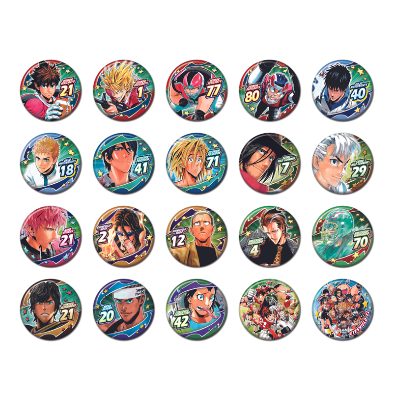 アイシールド21』コレクション缶バッジ （全20種／ランダム1種