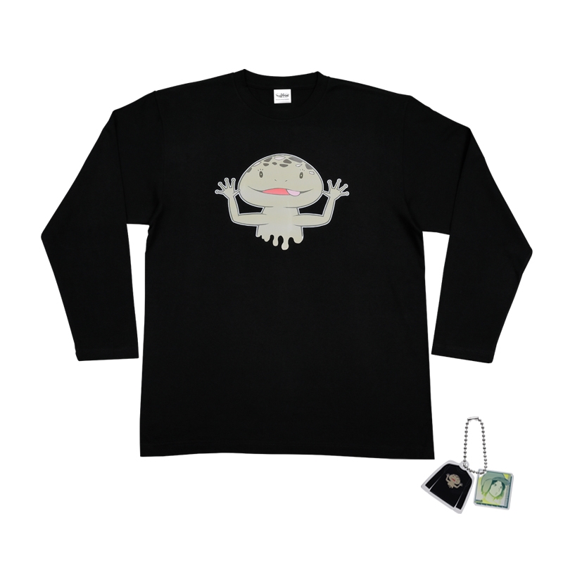 ワールドトリガー』ロングTシャツ フリーサイズ チャーム付き【オオ