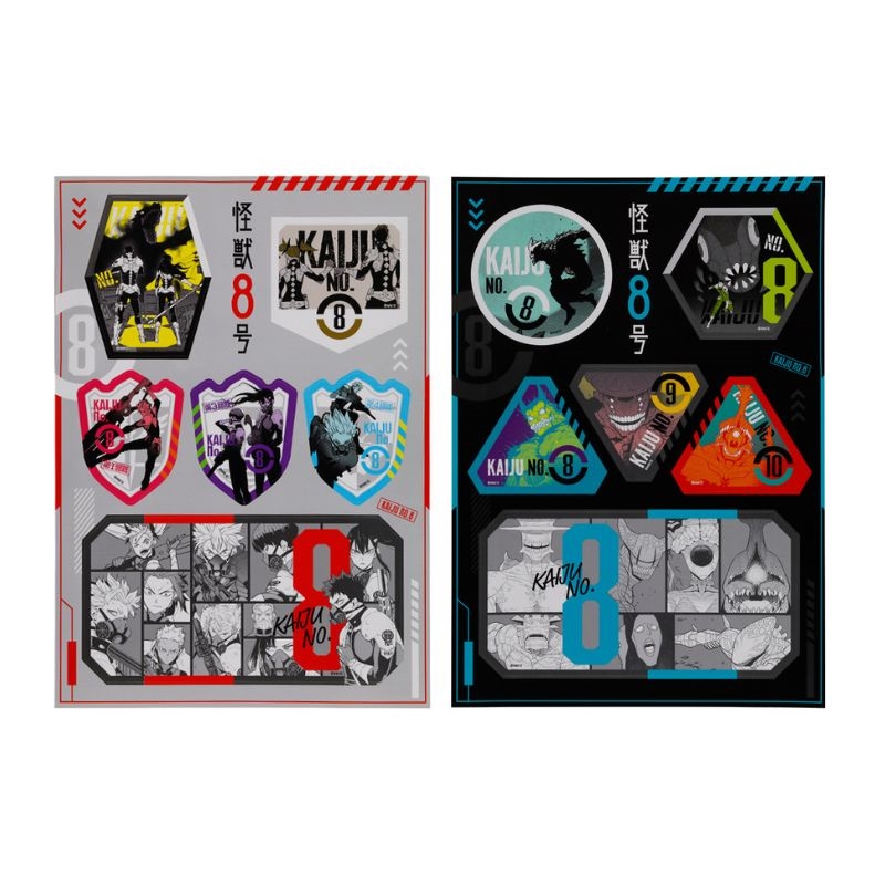 怪獣8号』ステッカーセット（2枚入り） ＜怪獣8号展＞ BD3: 文具
