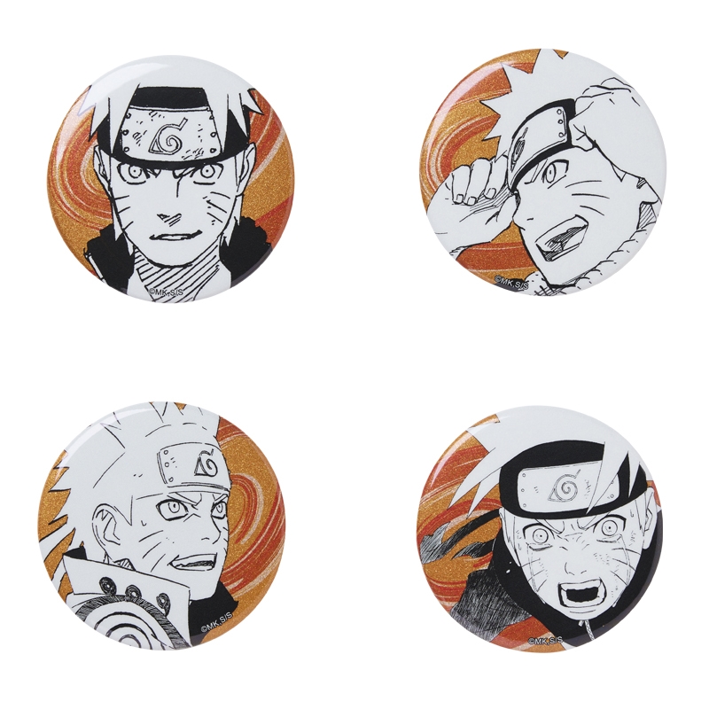 NARUTO－ナルト－』缶バッジ4個セット EMOTIONS