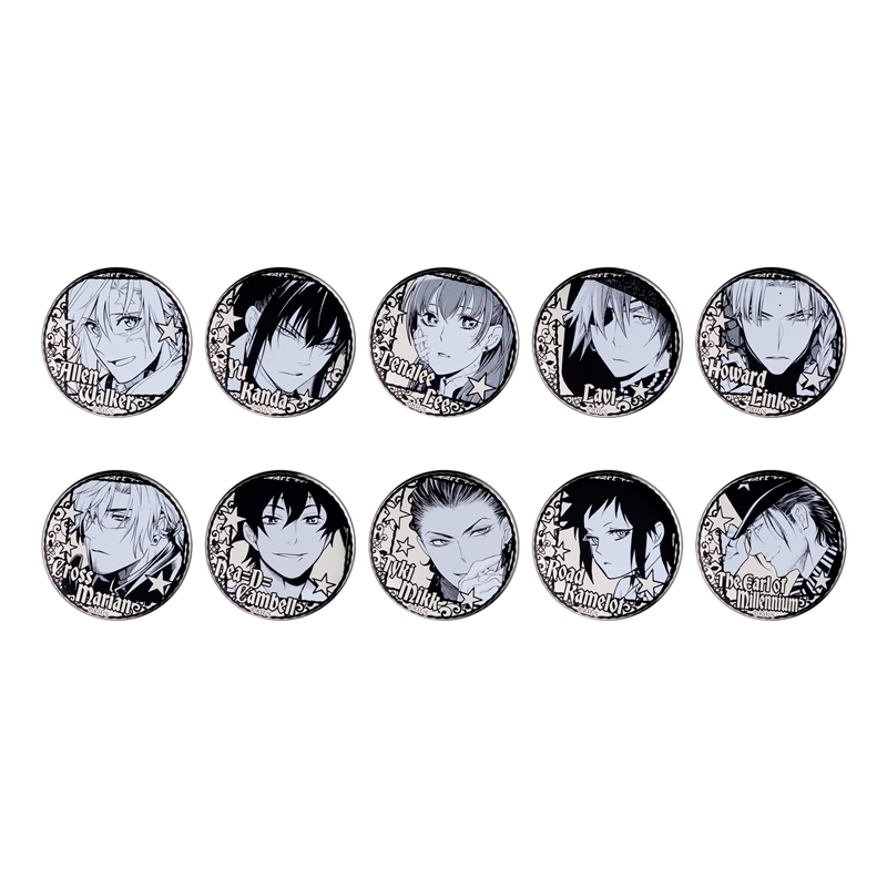 D．Gray－man』白銀バッジコレクション 第1弾 （全10種