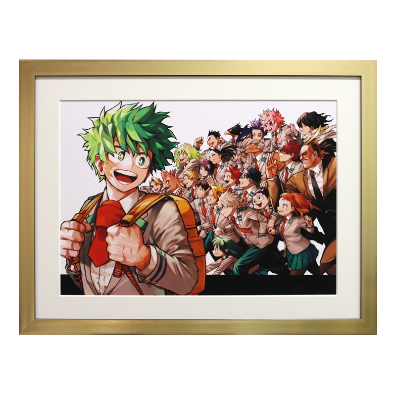僕のヒーローアカデミア』額装高精細デジタルカラー BD4－JF