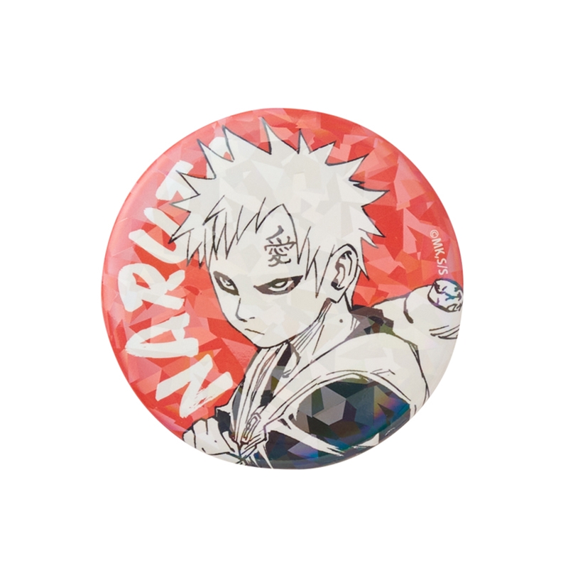 naruto ナルト 我愛羅 gaara 缶バッジ アニメガ NARUTO-ナルト