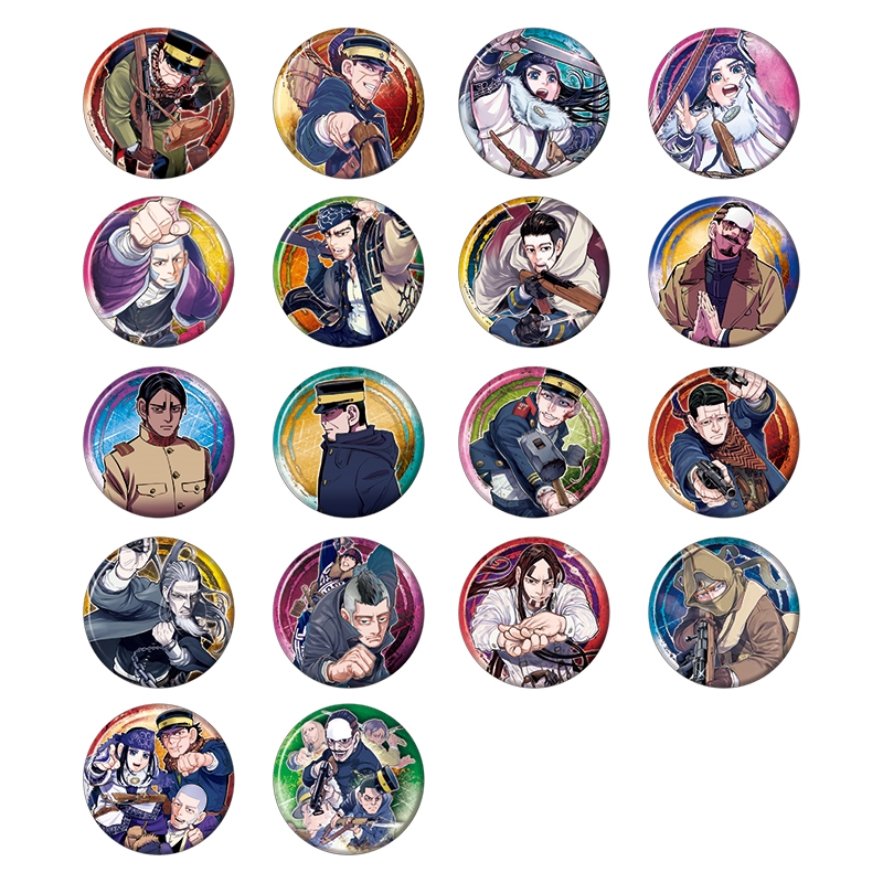 尾形 swimmer ゴールデンカムイ×スイマー 缶バッジ ゴールデンカムイ