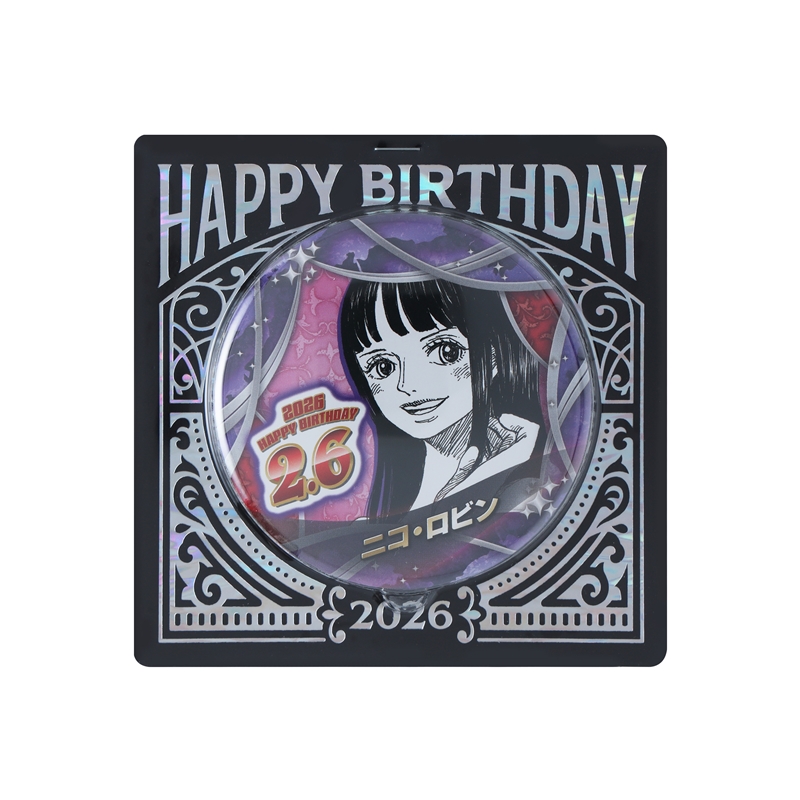 onepiece 麦わらストア新宿 夏祭り 缶バッジ ニコ・ロビン 42個