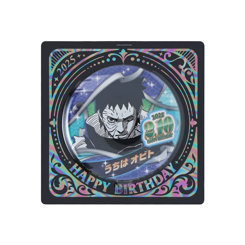NARUTO－ナルト－』バースデイ缶バッジ うちはオビト BE1