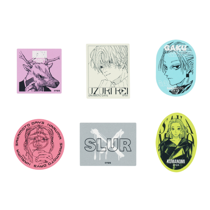 SAKAMOTO DAYS』ステッカー6枚セット スラ－ BE1