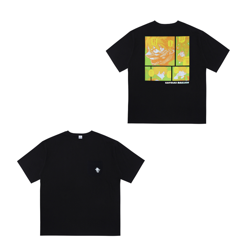 僕のヒーローアカデミア』ポケット付きビッグシルエットTシャツ