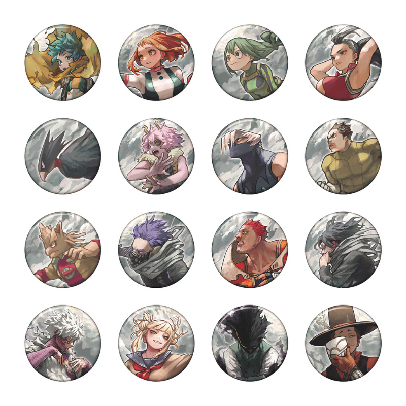 僕のヒーローアカデミア』コレクション缶バッジ KEY VISUAL