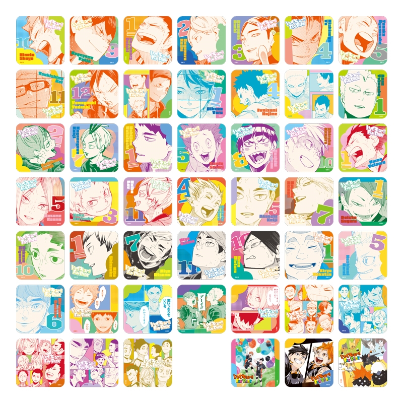 ハイキュー！！』アートコースター 「FUN！！」 全種セット （全