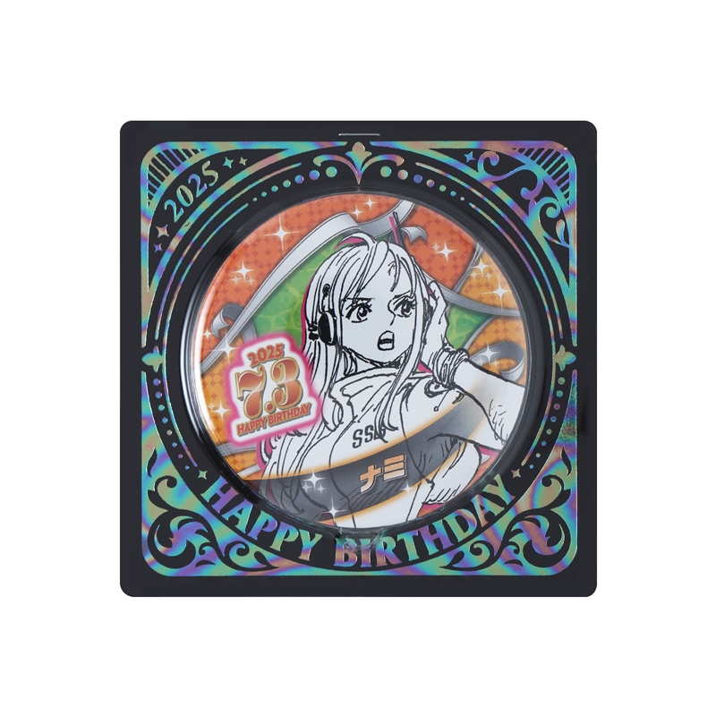 ONE PIECE』バースデイ缶バッジ ナミ BE3: アクセサリー類