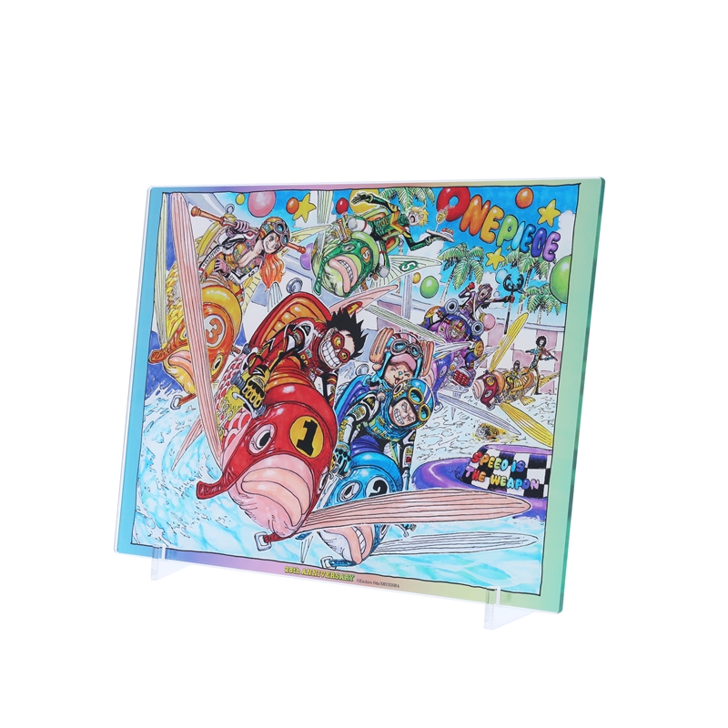 完全受注生産『ONE PIECE』箔入りアクリルアート －連載28