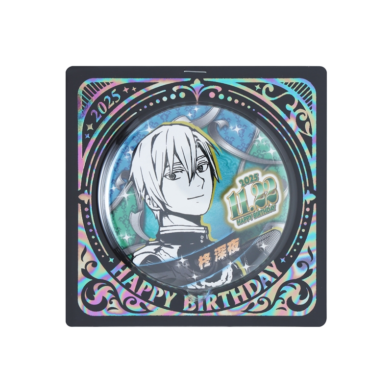 終わりのセラフ』バースデイ缶バッジ 柊深夜 BE4: アクセサリー類