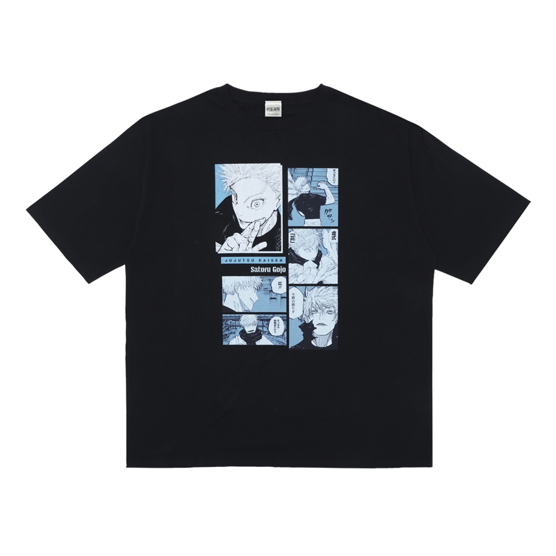 呪術廻戦』ビッグシルエットTシャツ “HEROES” 五条悟 BE4