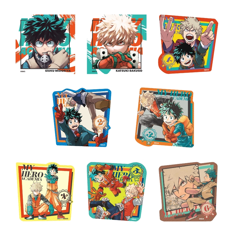 JCS限定 『僕のヒーローアカデミア』アートステッカー