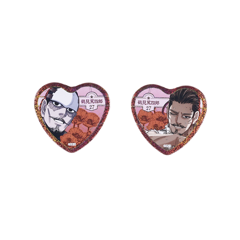 ゴールデンカムイ』鶴見篤四郎の「愛です」缶バッジ第2弾（全10種＋