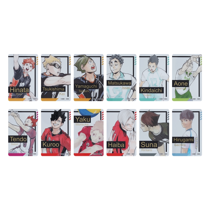 ハイキュー！！』箔押しクリアカードコレクション 全種セット （全48