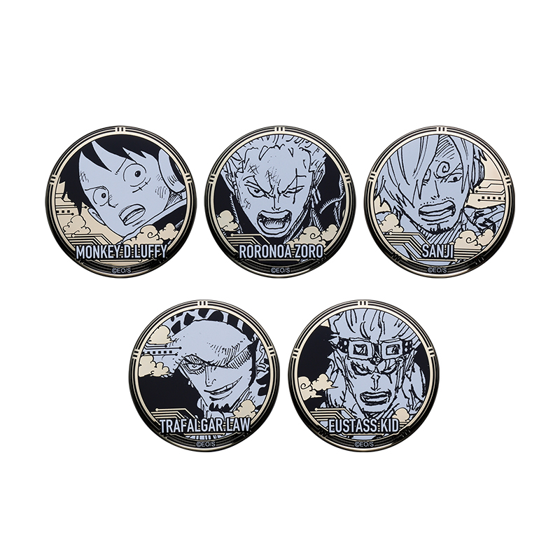 ワンピース お台場 ウエディング 缶バッジ バラティエ 全5種