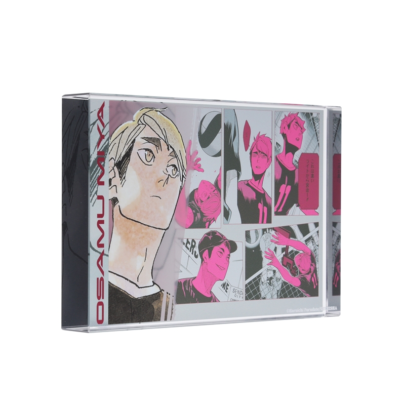 ハイキュー！！』アクリルブロック “HEROES” 宮治 BD4: 装飾