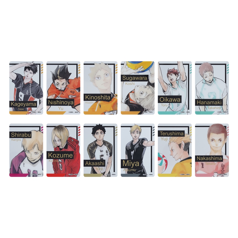 ハイキュー！！』箔押しクリアカードコレクション 全種セット （全48