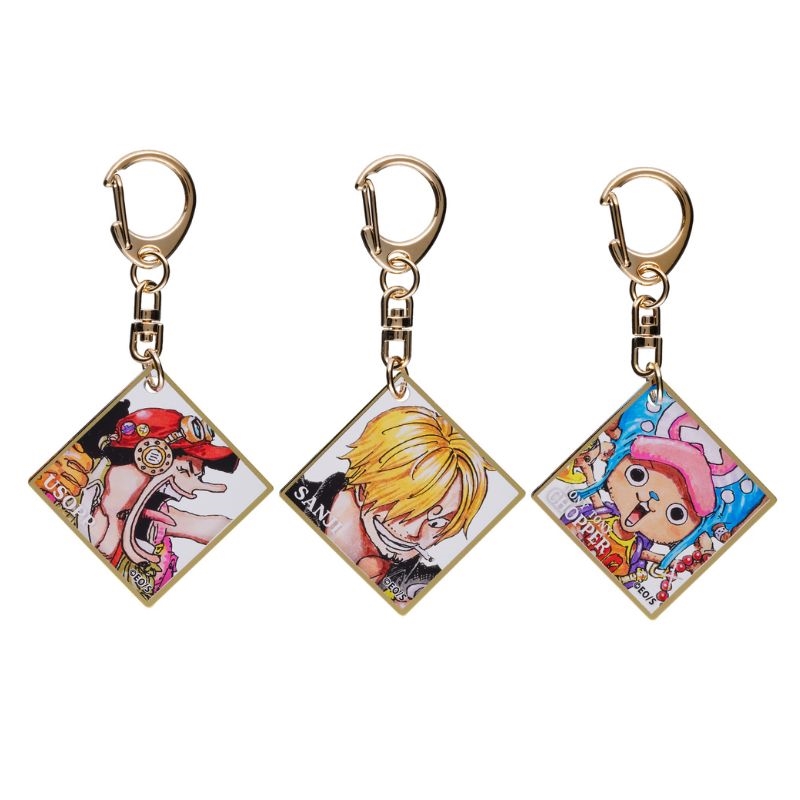 ONE PIECE』色紙風アクリルキーホルダー 全種セット （全10