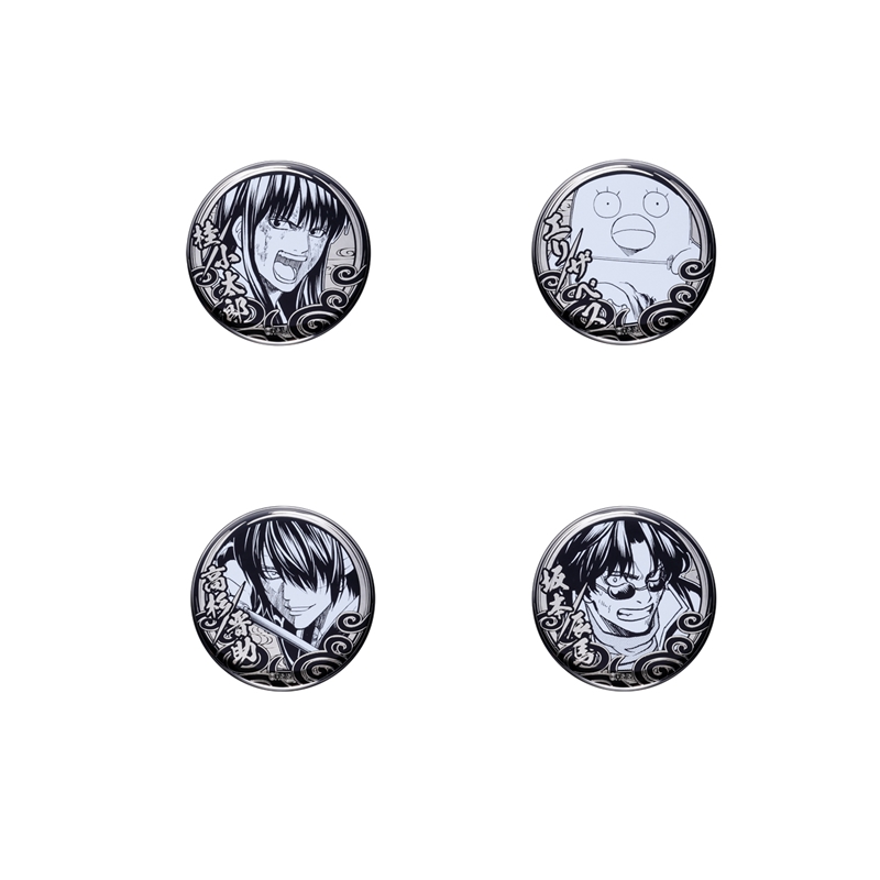 銀魂 SOUND ULTRA SOUL 缶バッジ コンプ ダッシュストア 15点 銀魂