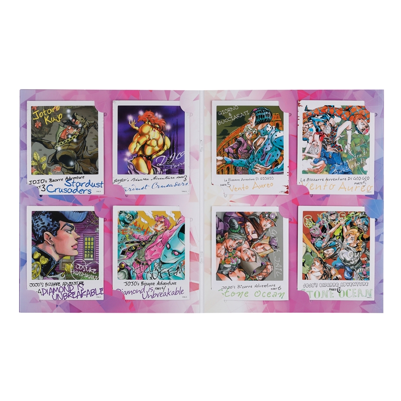 ジョジョの奇妙な冒険』フォトカードBOOK BE4－JF: イラスト