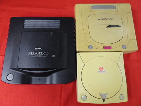 レトロゲーム機 ネオジオCD セガサターン ドリームキャスト ジャンク品