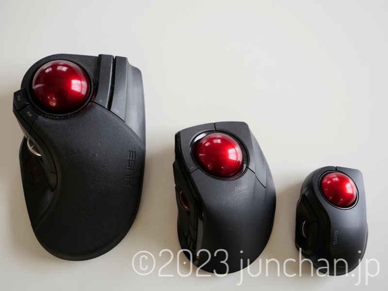 エレコム トラックボール bitra M-MT2BRSBK は小さいながらも使い勝手