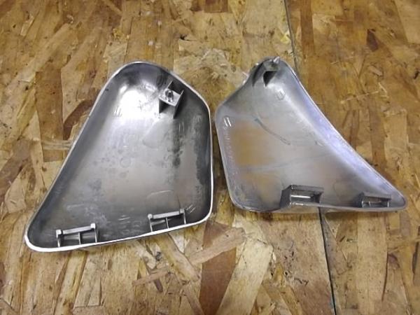 ビラーゴ250（3DM-094）◎サイドカバー 左右 メッキ 純正?社外? – 中古