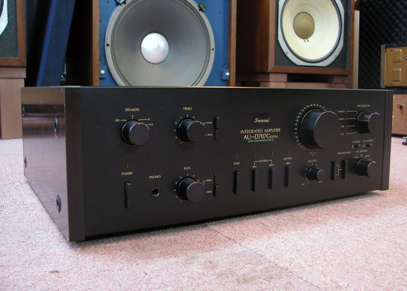 SANSUI AU-D707G EXTRA プリメインアンプ - 中古オーディオの販売や