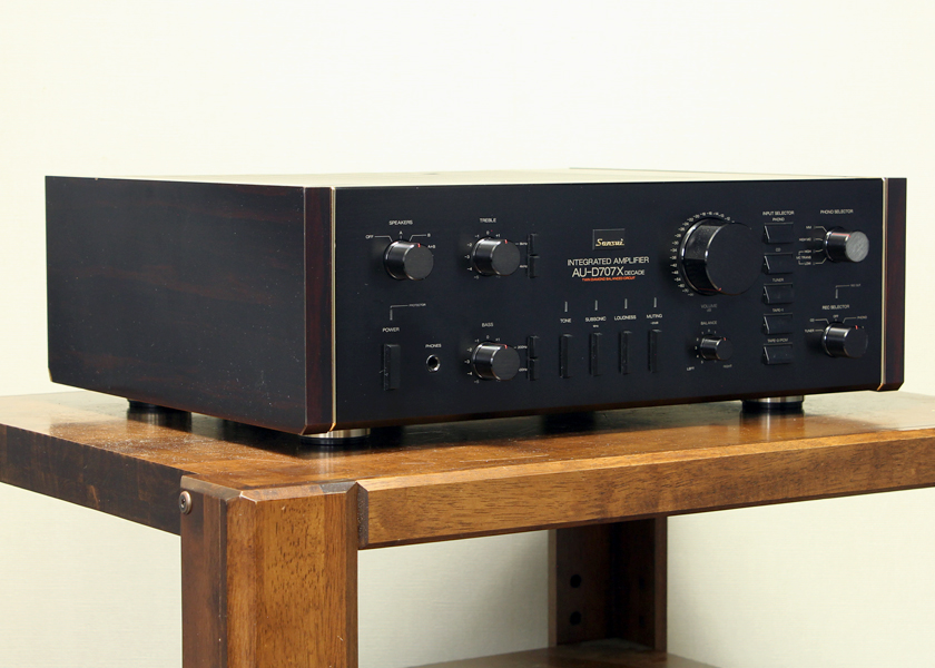 SANSUI AU-D707X DECADE プリメインアンプ - 中古オーディオの販売や