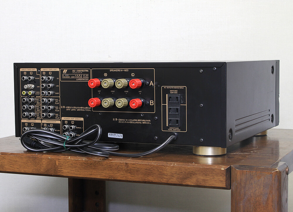 ジャンク SANSUI/山水/サンスイ☆プリメインアンプ☆AU-α607i 管NQ2795