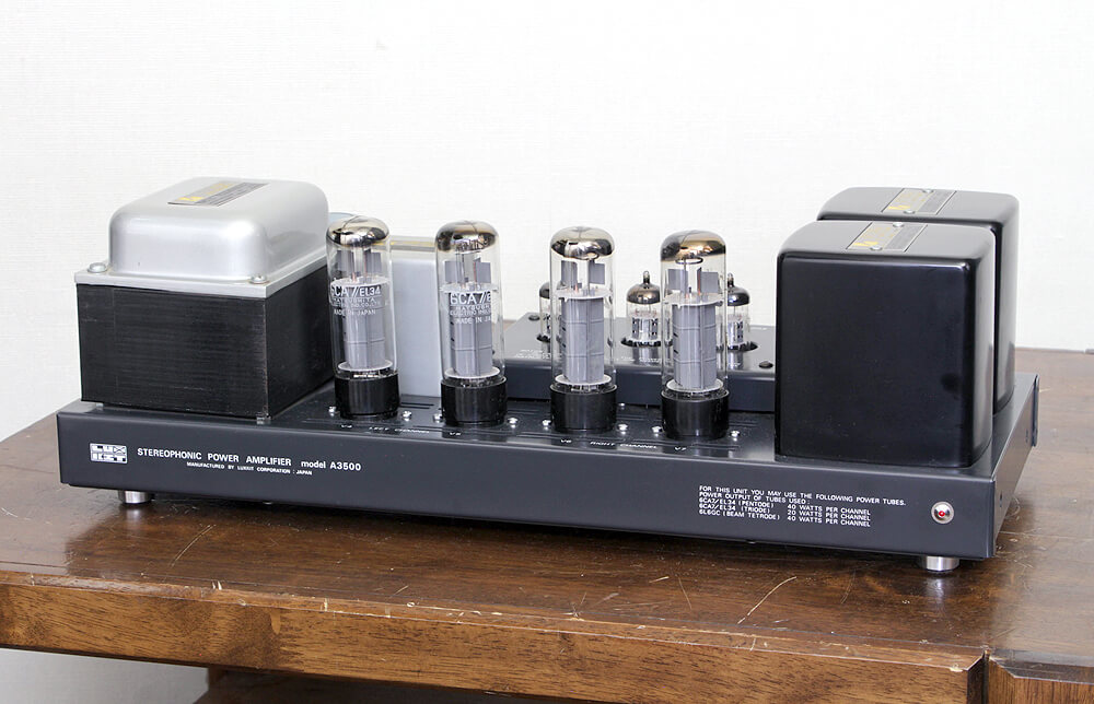 LUXMAN ラックスマン A3500 管球式ステレオパワーアンプ - 中古