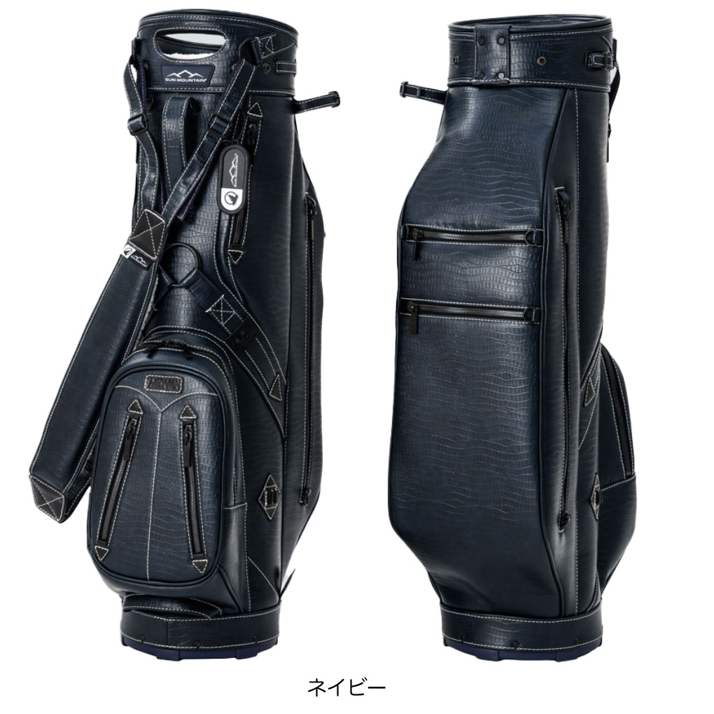 本間ゴルフ キャディバッグ 9型 HONMA x SUN MOUNTAIN クロコカート