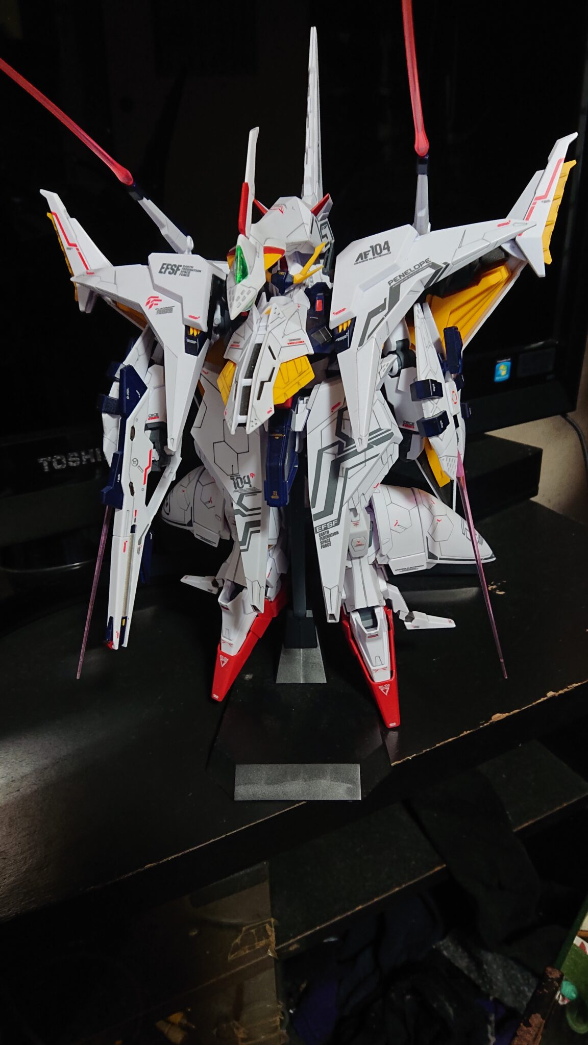 もはや戦闘機 『閃光のハサウェイ』HGペーネロペーを簡単改造 | 工作員