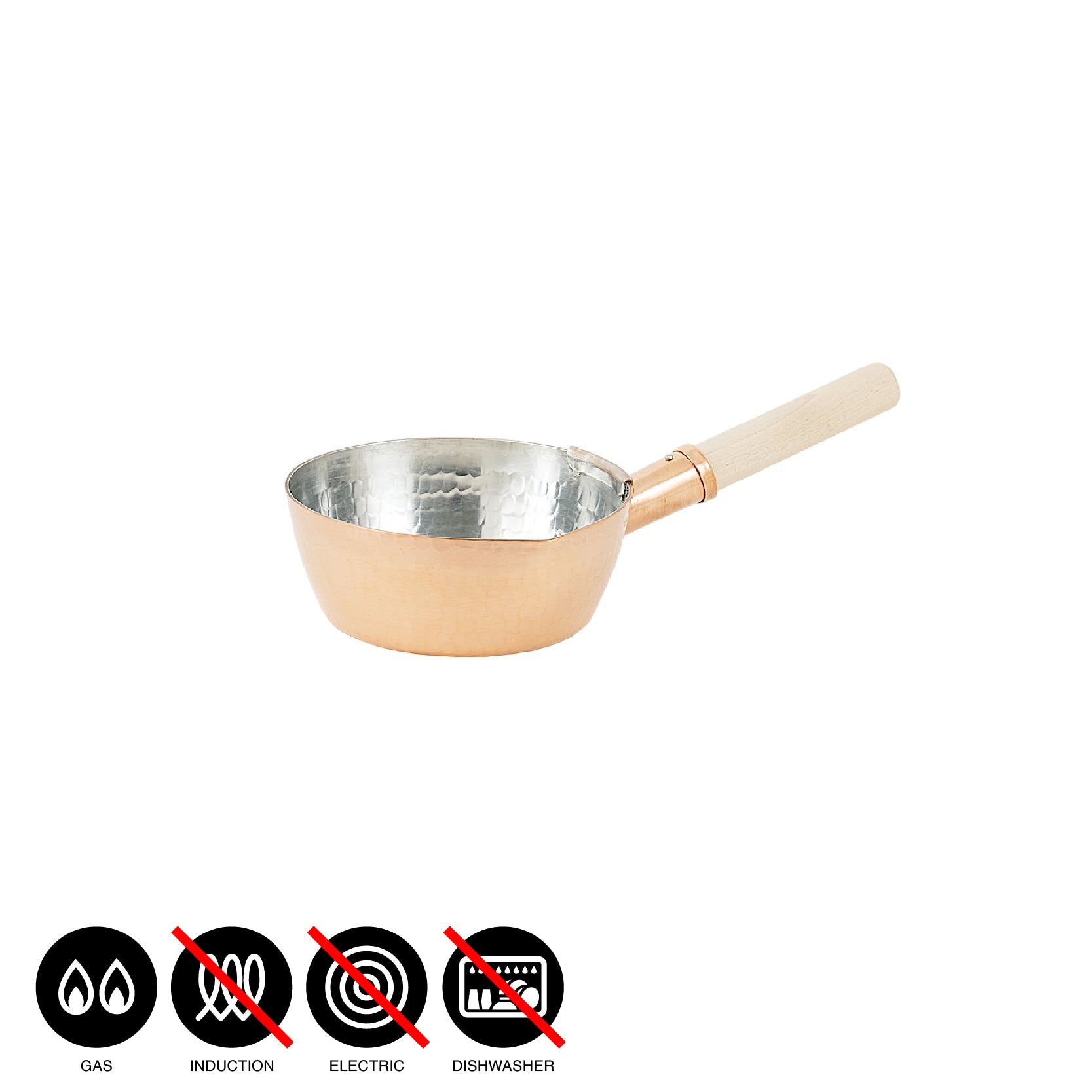 姫野作.本手打アルミやっとこ鍋