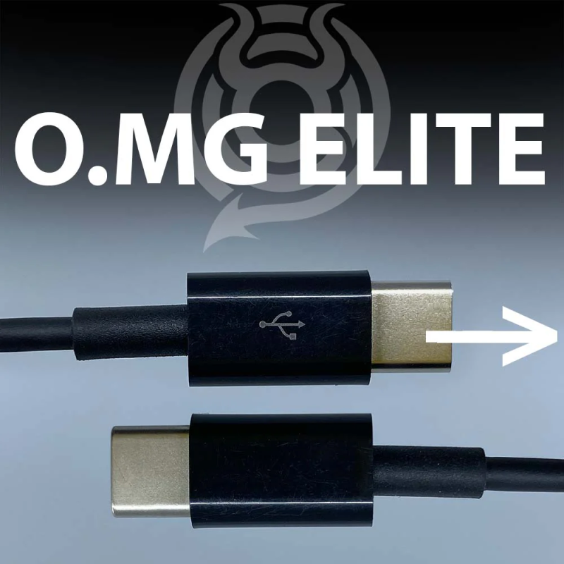 O.MG Cable Elite Directional USB-C - safety test cable with USB
