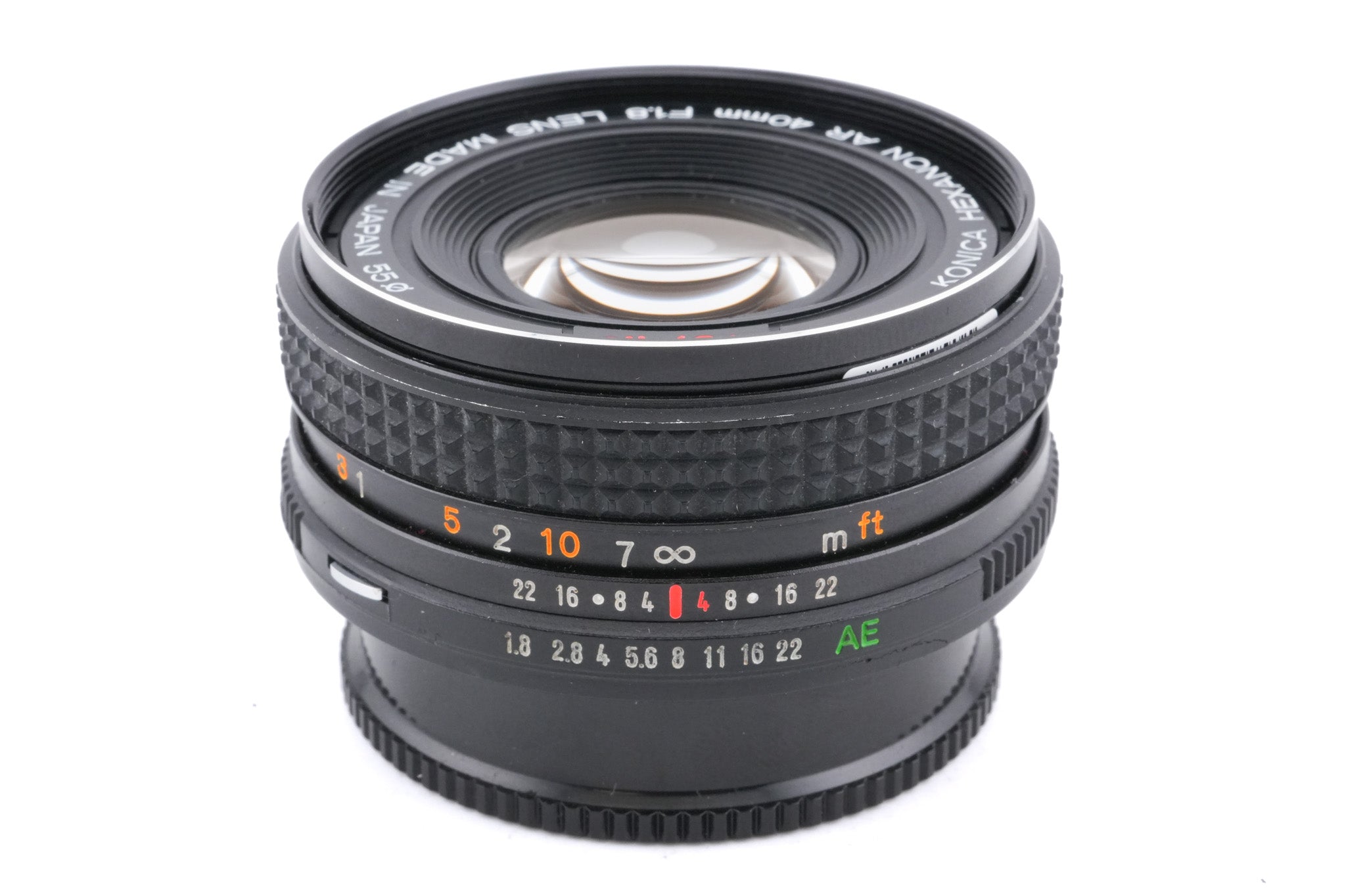 世界初オートフォーカスカメラ Konica Hexanon 58mm F2.8 世界初オート