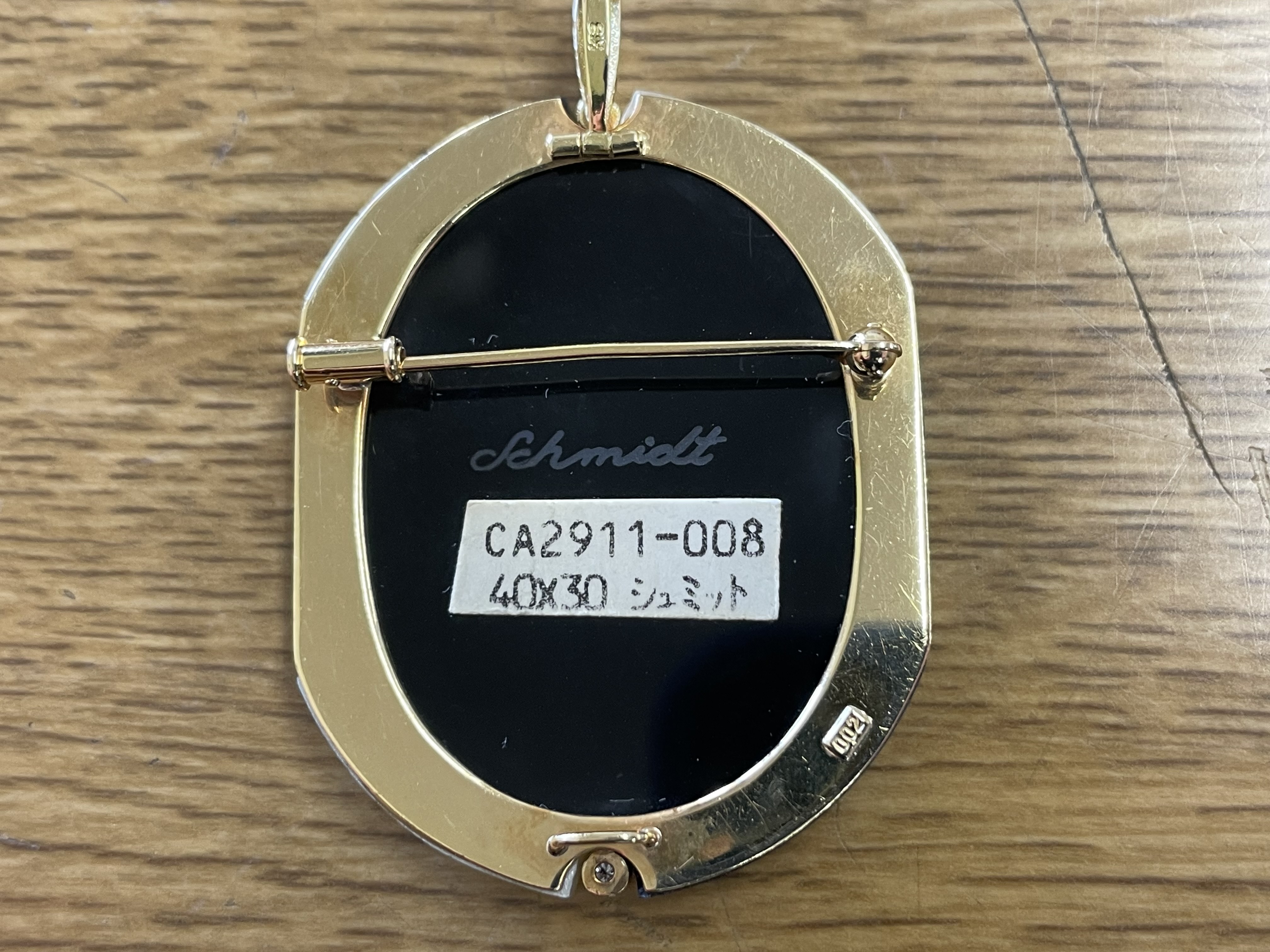 ｹﾞﾙﾊﾙﾄﾞｼｭﾐｯﾄ作 K18 ｶﾒｵ ﾌﾞﾛｰﾁ ﾄｯﾌﾟ 入荷いたしました！ | 八女