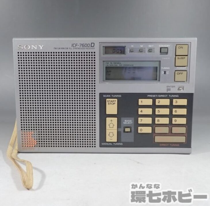 SONY ソニー ICF-7600D FM/LW/MW/SW PLL シンセサイザー BCLラジオ