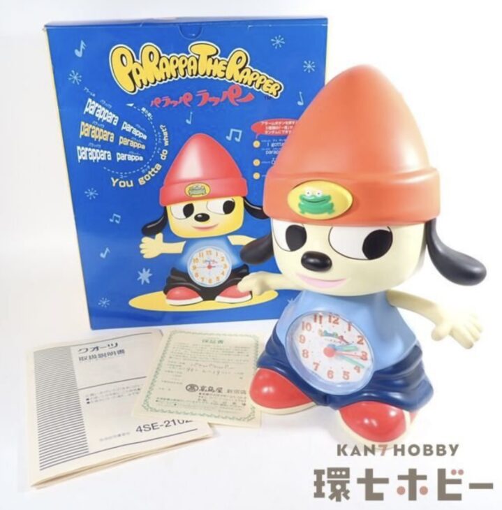リズム時計工業 パラッパラッパー 目覚まし時計 外箱付 参考買取価格