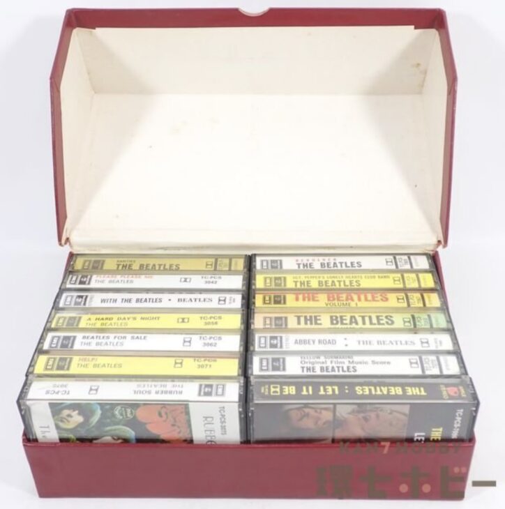 輸入盤 EMI ザ・ビートルズ コレクション カセットテープ BOX 14本