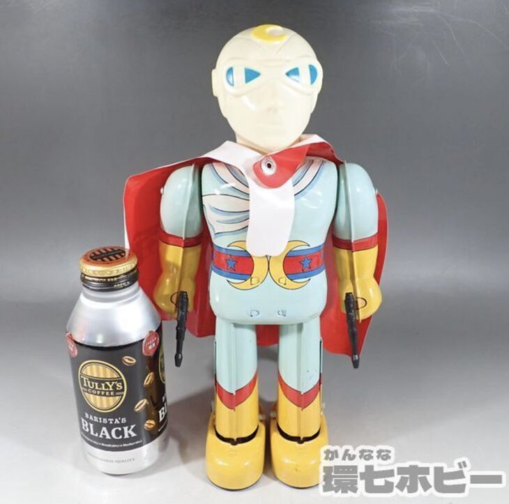 月光仮面 ゼンマイ歩行 ブリキ玩具 ブルマァクデッドストック未開封